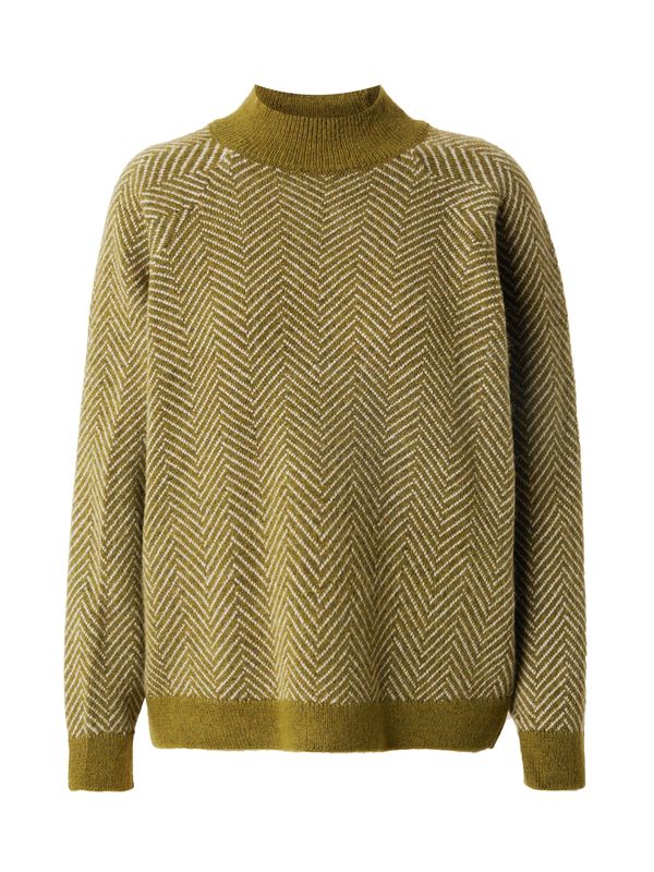 JDY JDY Pulover  maslinasta / bijela