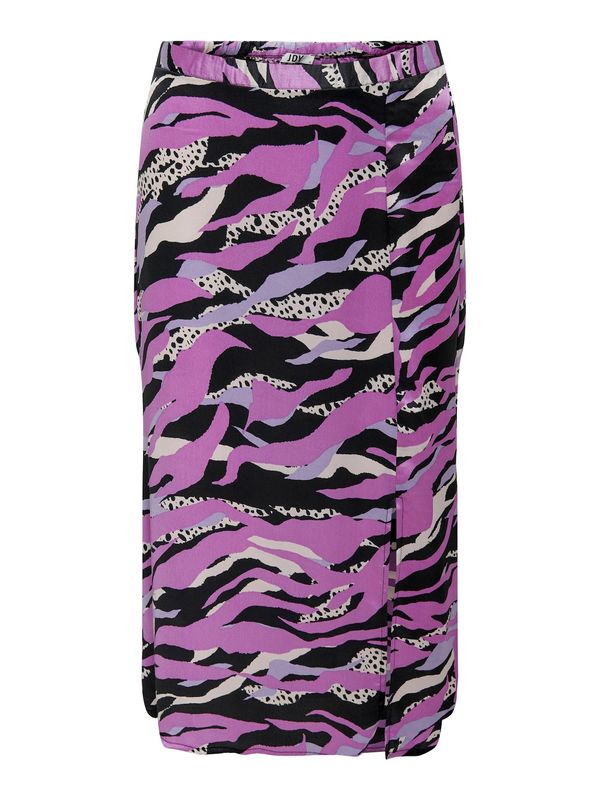 JDY JDY Suknja 'DEMI'  ljubičasta / crna / bijela