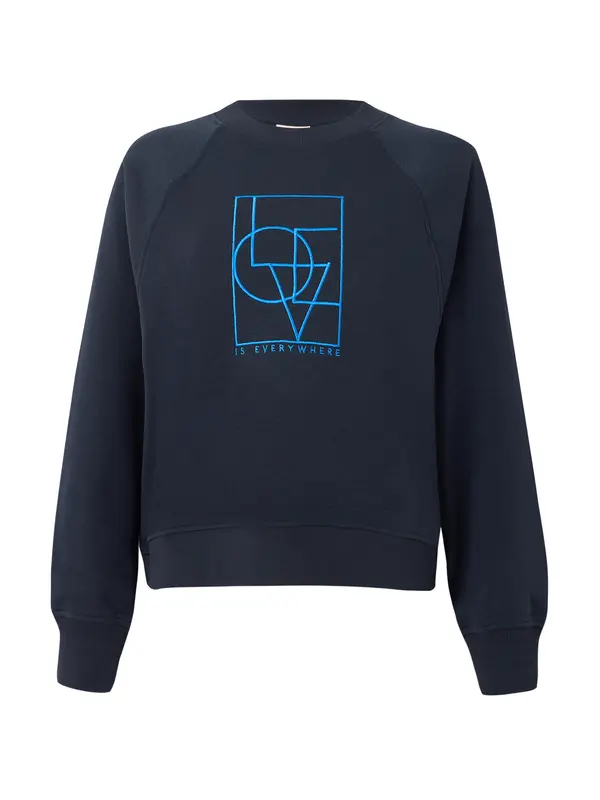 JDY JDY Sweater majica  azur / tamno plava
