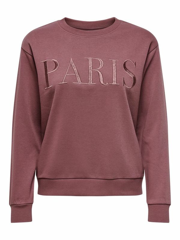 JDY JDY Sweater majica 'JDYPARIS'  tamno roza
