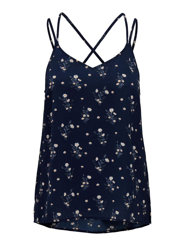 JDY JDY Top 'ALBA'  boja pijeska / noćno plava / crna