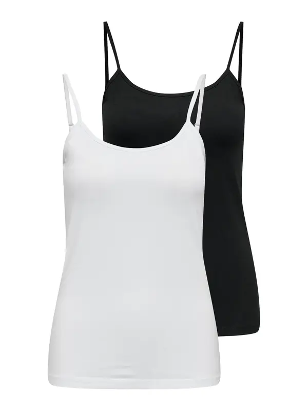 JDY JDY Top 'JDYAVA'  crna / bijela