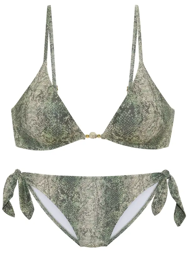 JETTE JETTE Bikini  kaki / maslinasta / svijetlozelena