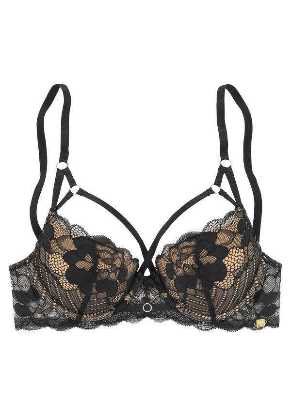 JETTE JETTE Grudnjak  cappuccino / crna