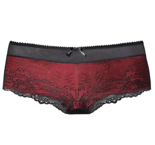 JETTE JETTE Hipster gaćice  tamno crvena / crna