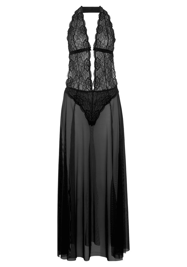 JETTE JETTE Negliže  crna / prozirna