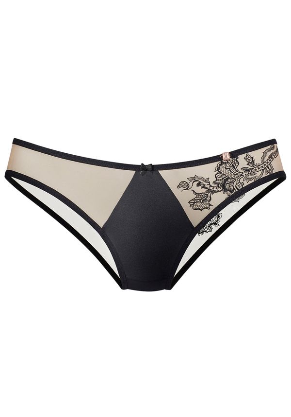 JETTE JETTE Slip  svijetlosmeđa / crna