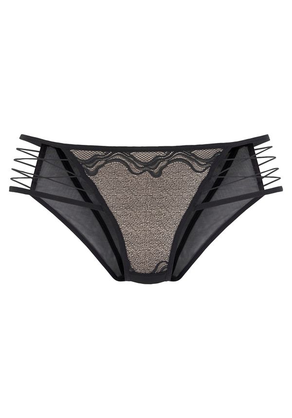 JETTE JETTE Slip 'Tanga'  bež / crna