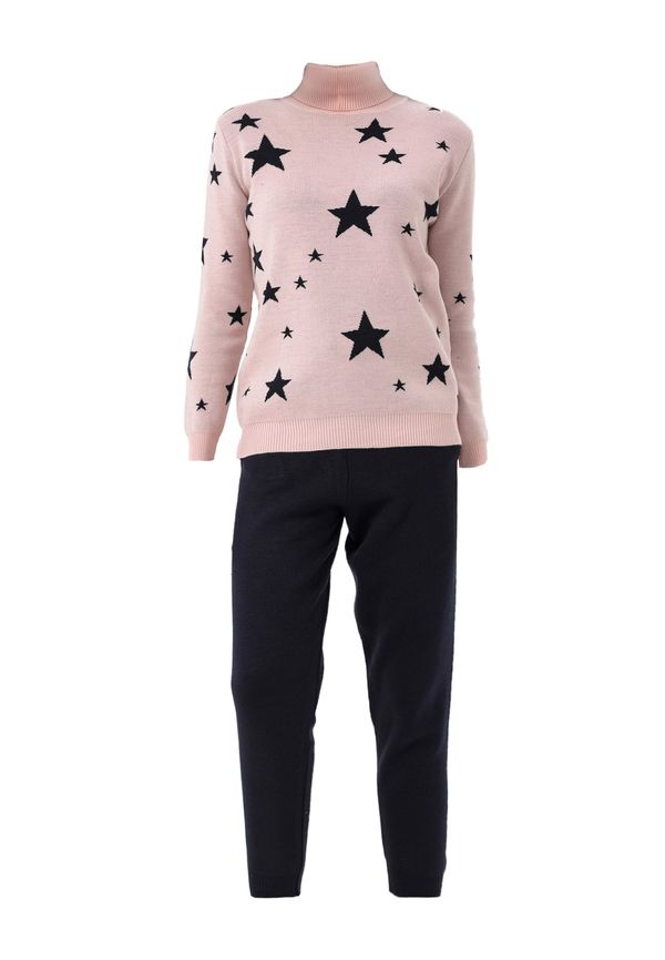 Jimmy Sanders Jimmy Sanders Jogging komplet  mornarsko plava / puder roza