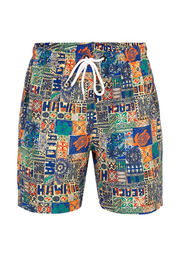 Jimmy Sanders Jimmy Sanders Kupaće hlače  bež / plava / zelena / narančasta