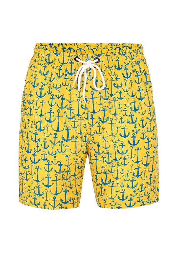 Jimmy Sanders Jimmy Sanders Kupaće hlače  plava / žuta