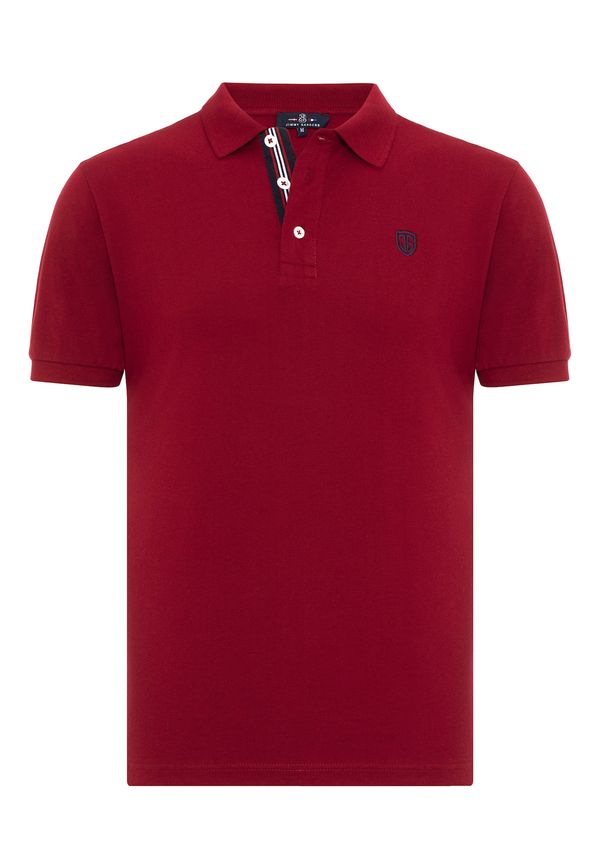 Jimmy Sanders Jimmy Sanders Majica  mornarsko plava / karmin crvena