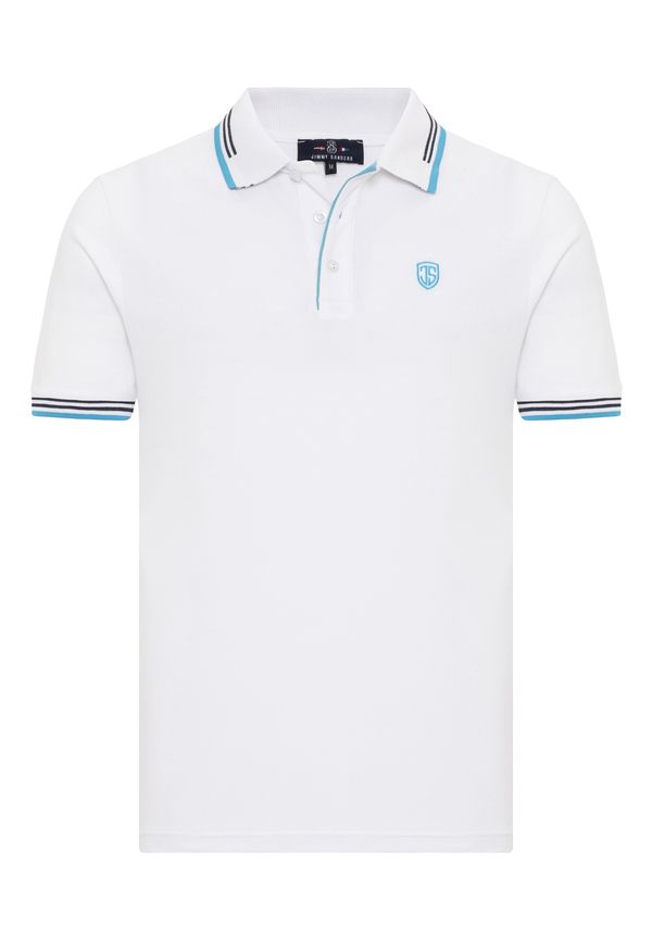 Jimmy Sanders Jimmy Sanders Majica  plava / crna / bijela