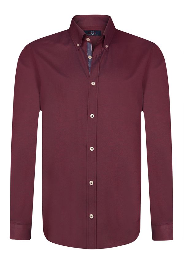 Jimmy Sanders Jimmy Sanders Poslovna košulja  bordo