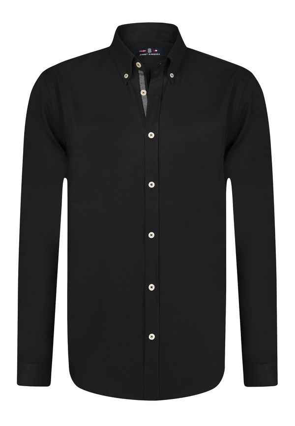 Jimmy Sanders Jimmy Sanders Poslovna košulja  crna