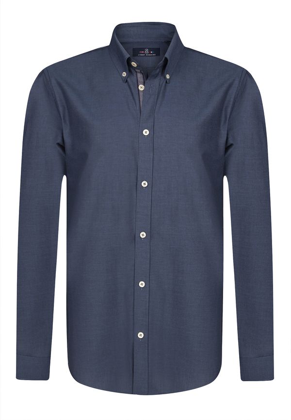 Jimmy Sanders Jimmy Sanders Poslovna košulja  mornarsko plava