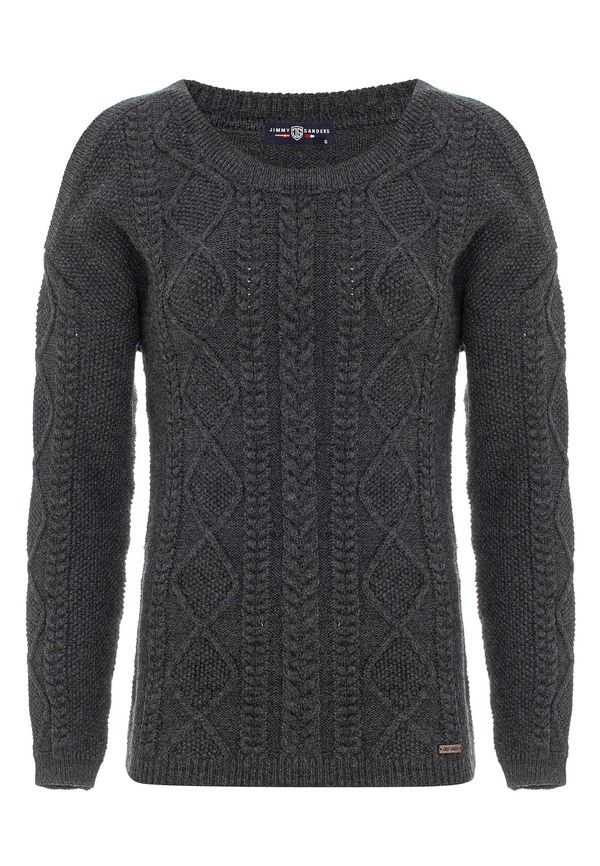 Jimmy Sanders Jimmy Sanders Pulover 'Ahri'  antracit siva