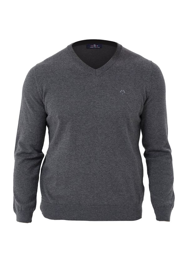 Jimmy Sanders Jimmy Sanders Pulover  antracit siva