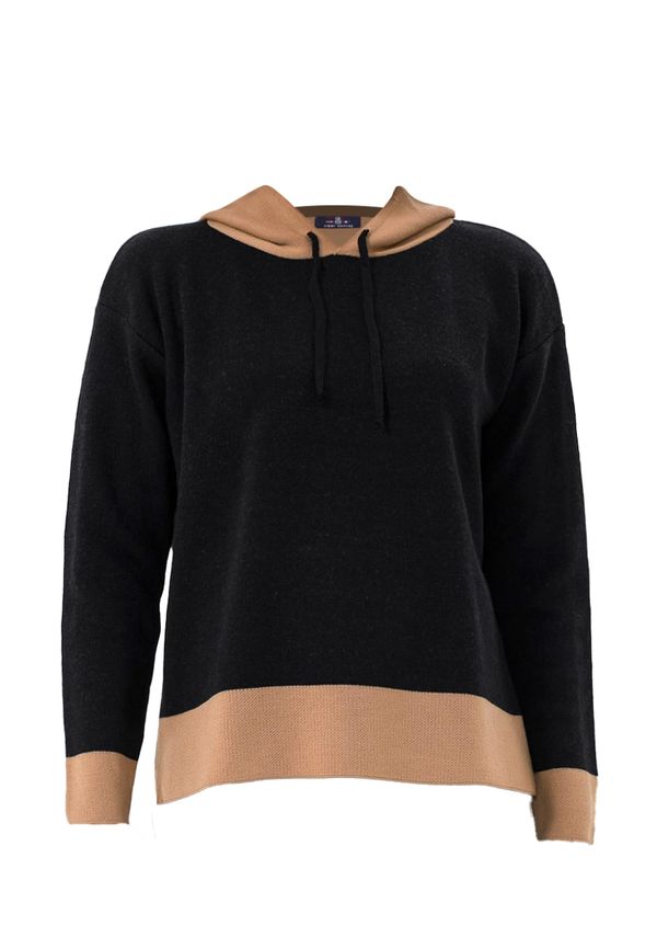 Jimmy Sanders Jimmy Sanders Pulover  bež / crna