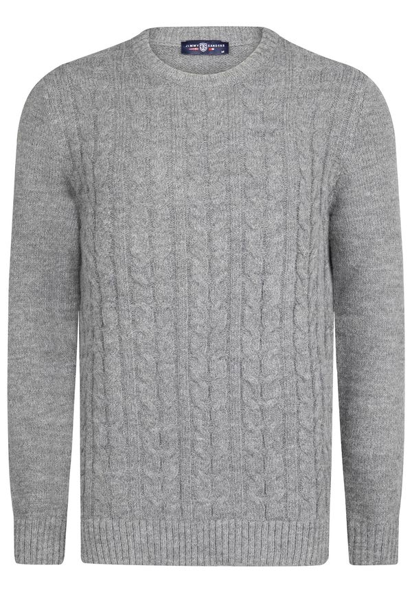 Jimmy Sanders Jimmy Sanders Pulover  siva melange