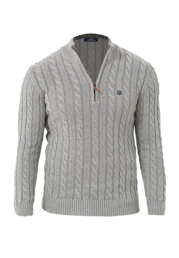 Jimmy Sanders Jimmy Sanders Pulover  siva