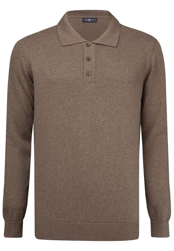 Jimmy Sanders Jimmy Sanders Pulover  smeđa / taupe siva