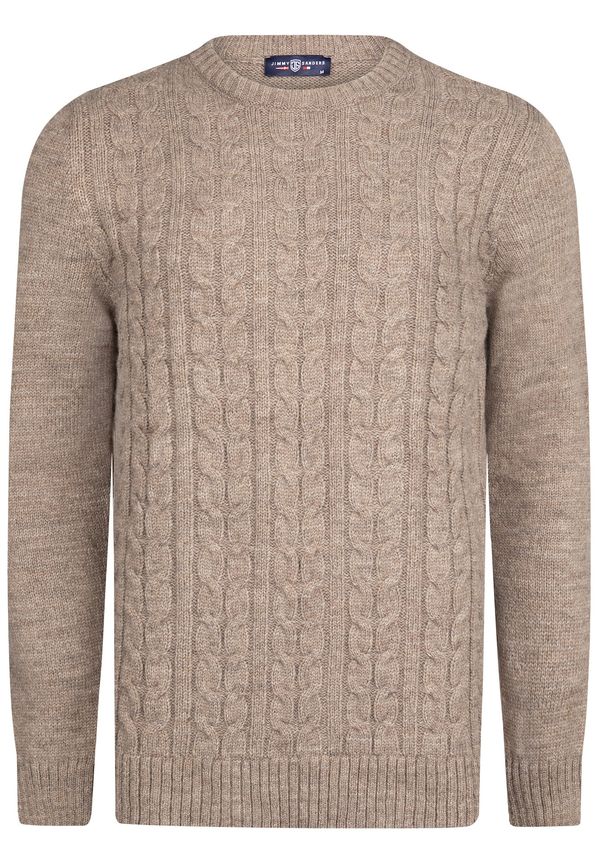 Jimmy Sanders Jimmy Sanders Pulover  tamno bež