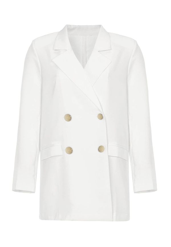 Jimmy Sanders Jimmy Sanders Sako  ecru/prljavo bijela