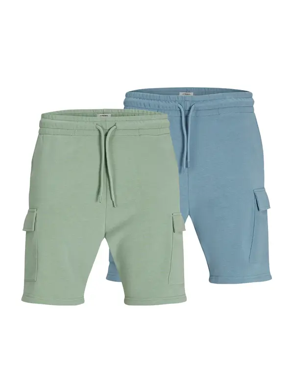 JJ Rebel JJ Rebel Cargo hlače 'JREBGORM'  opal / zelena