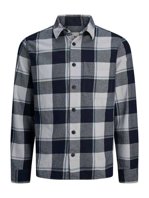 JJ Rebel JJ Rebel Košulja 'JREBCARL'  svijetlosiva / crna