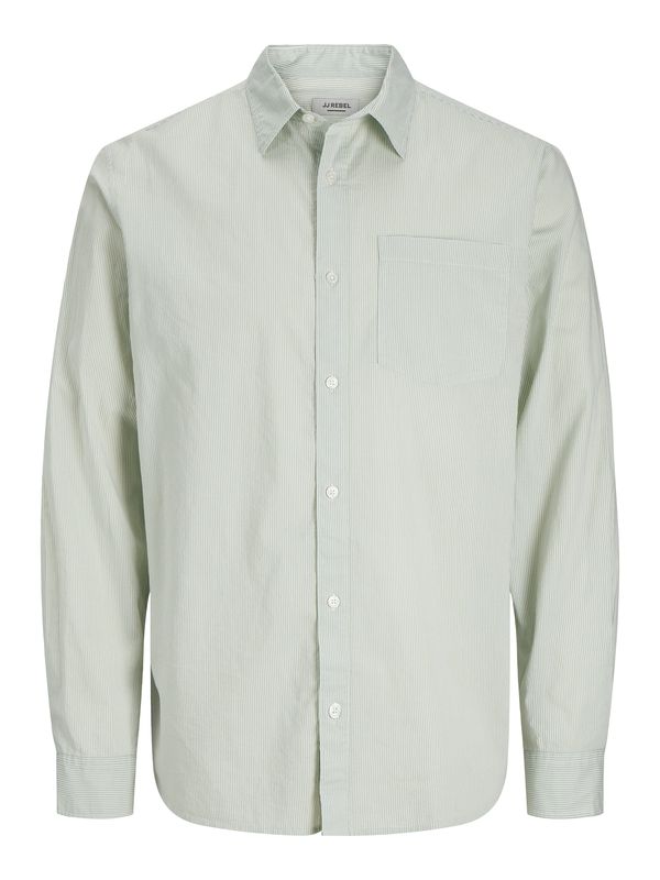 JJ Rebel JJ Rebel Košulja 'JREBROW'  pastelno zelena / bijela