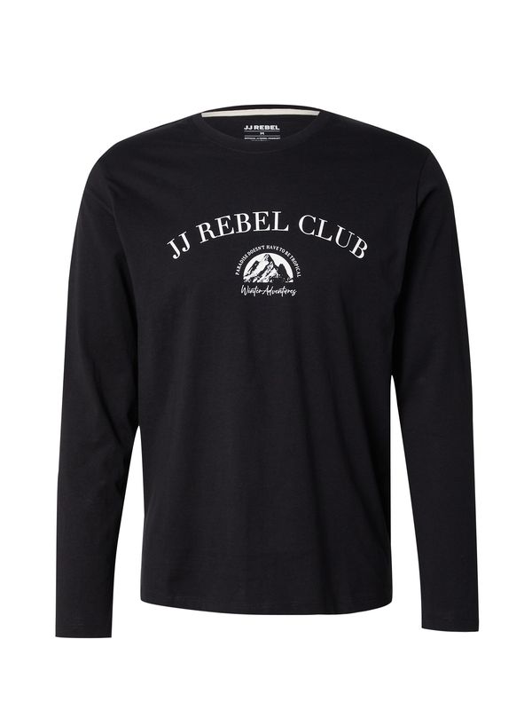 JJ Rebel JJ Rebel Majica 'JREBANDREW'  crna / bijela
