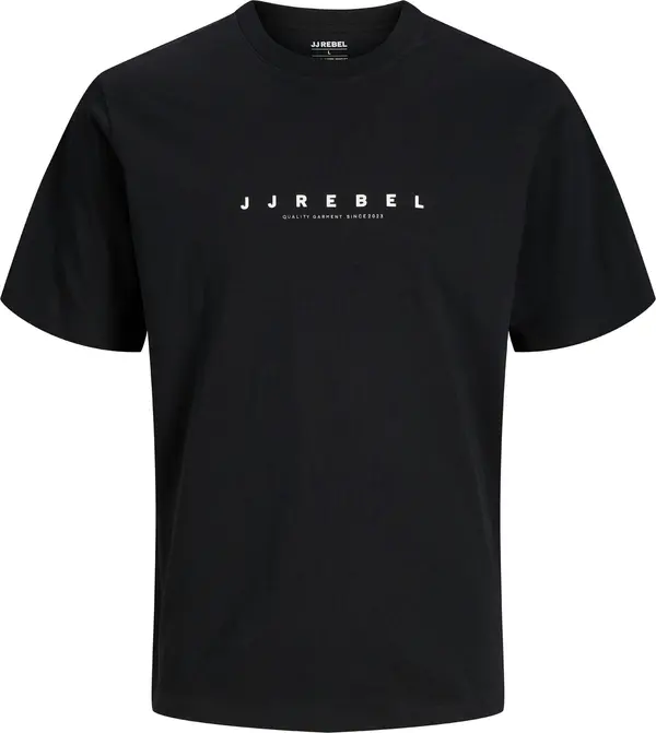 JJ Rebel JJ Rebel Majica 'JREBROCKY'  crna / bijela