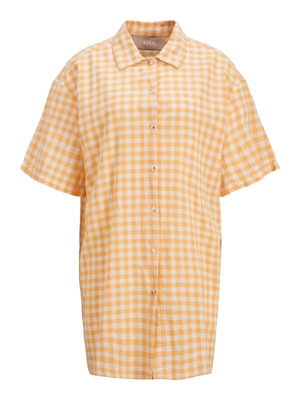 JJXX JJXX Bluza 'Christel'  svijetlonarančasta / bijela