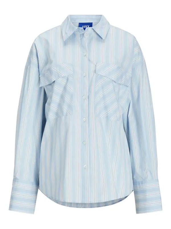 JJXX JJXX Bluza 'JXAva'  svijetloplava / crna / bijela