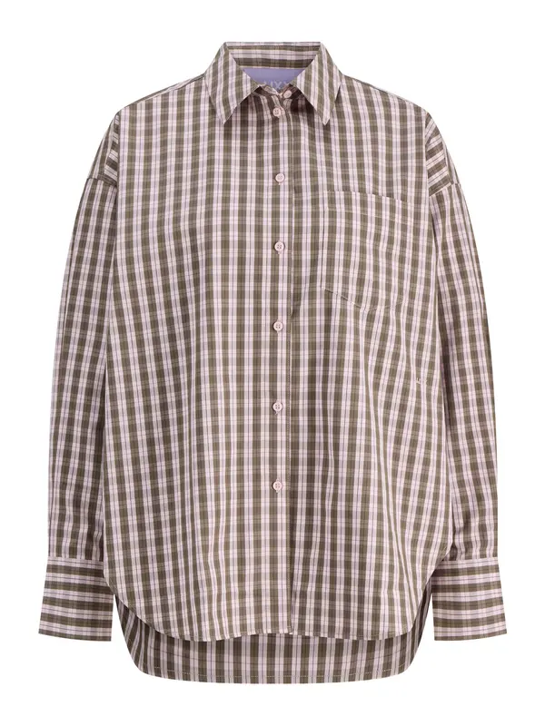 JJXX JJXX Bluza 'JXJAMIE'  maslinasta / pastelno roza