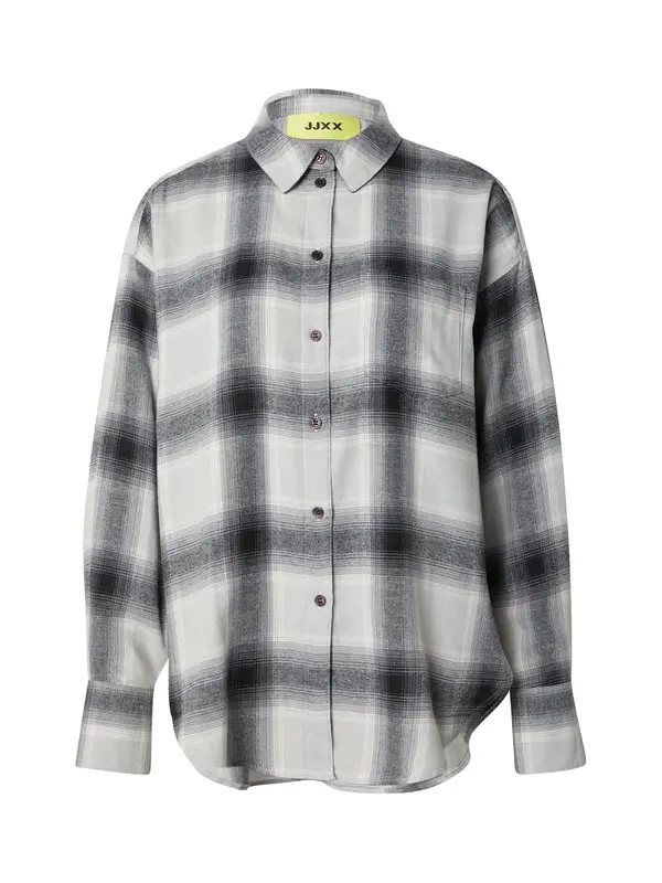 JJXX JJXX Bluza 'JXJamie'  svijetlosiva / crna