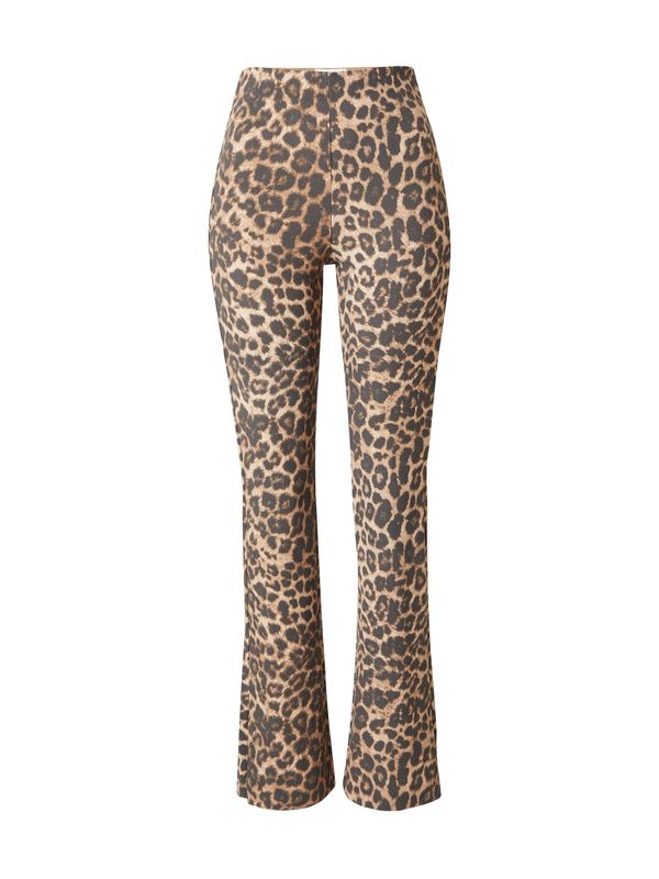 JJXX JJXX Hlače 'JXNANCY'  boja pijeska / tamno bež / crna