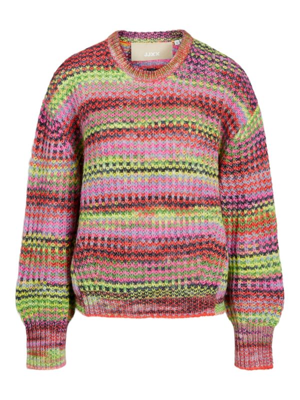 JJXX JJXX Pulover 'JXSIMONE'  svijetloplava / svijetlozelena / roza / vatreno crvena