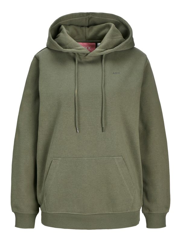 JJXX JJXX Sweater majica 'JXABBIE'  maslinasta