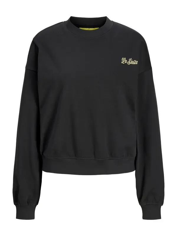 JJXX JJXX Sweater majica 'JXGia'  plava / pastelno žuta / zelena / crna