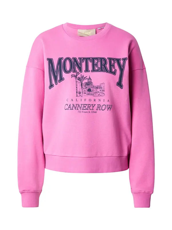JJXX JJXX Sweater majica 'JXMERLE'  mornarsko plava / svijetloroza