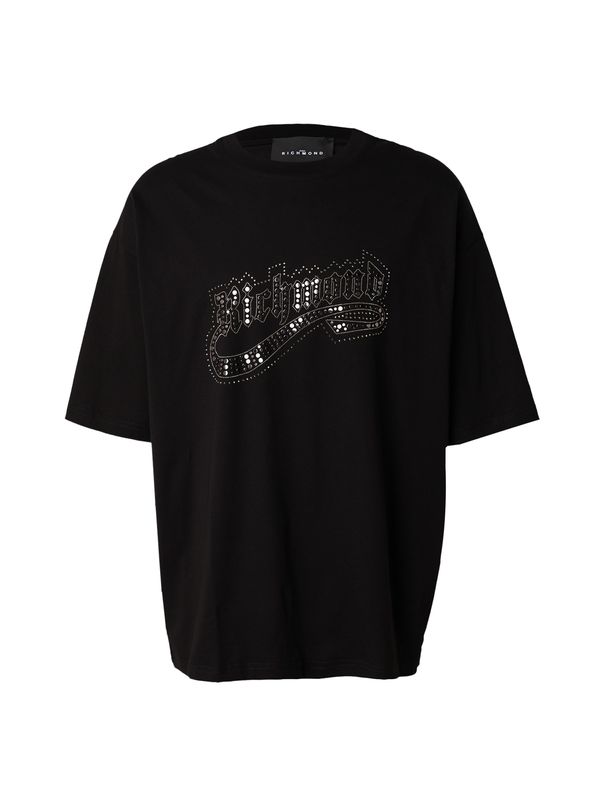 John Richmond John Richmond Majica  crna / srebro