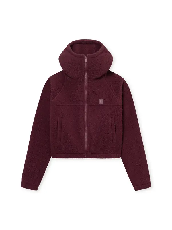 Johnny Urban Johnny Urban Flis jakna 'Nova'  burgund