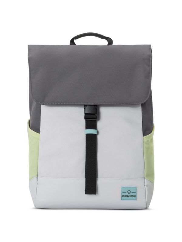 Johnny Urban Johnny Urban Ruksak 'Mika'  siva / sivkasto zelena / bijela