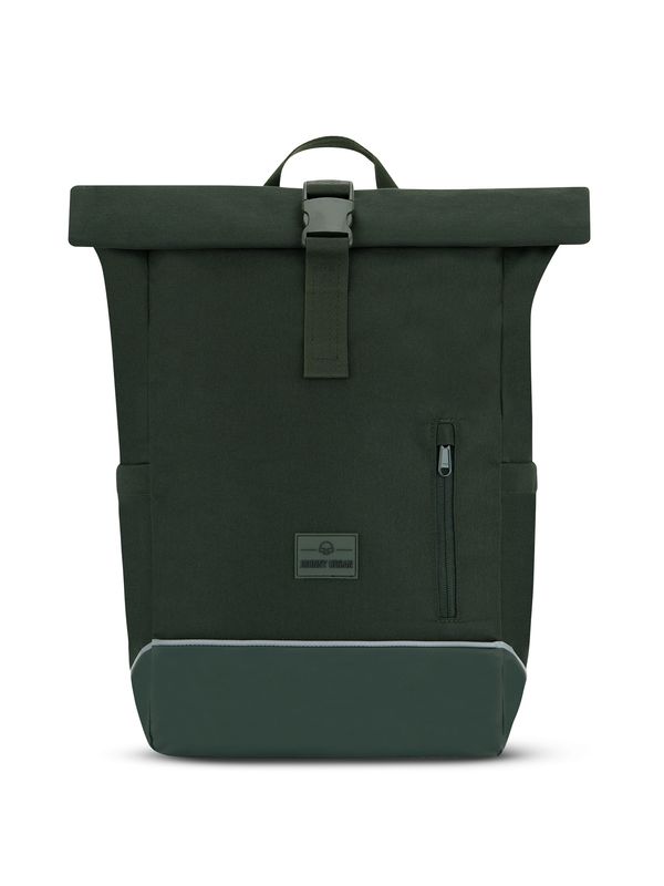 Johnny Urban Johnny Urban Ruksak 'Robin Medium Bike'  svijetlosiva / smaragdno zelena / tamno zelena