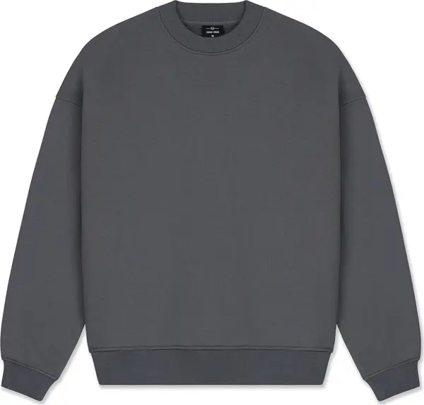 Johnny Urban Johnny Urban Sweater majica 'Carter Oversized'  antracit siva