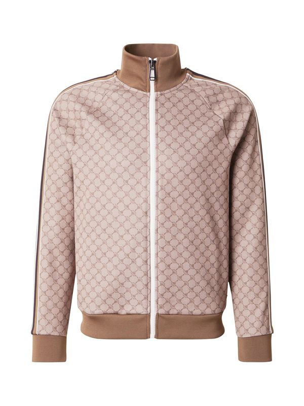 JOOP! JOOP! Gornji dio trenirke 'Tajan'  čokolada / svijetlosmeđa / crna / bijela