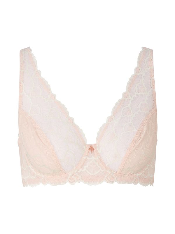 JOOP! JOOP! Grudnjak  ecru/prljavo bijela / roza