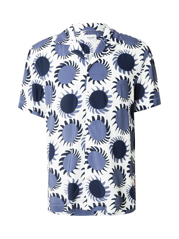 JOOP! Jeans JOOP! Jeans Košulja 'Hanes'  plava / morsko plava / prljavo bijela